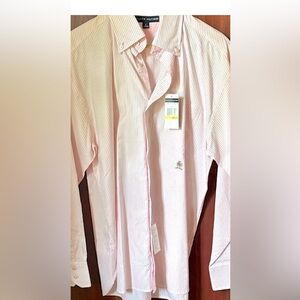 Tommy Hilfiger Pink Striped Casual Shirt